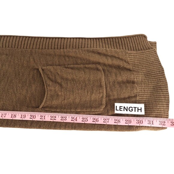 Sonoma green olive Open Front Cardigan Sweater Size PM - Picture 9 of 12